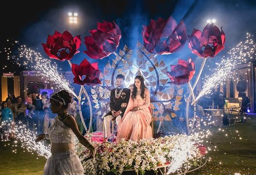 best bride groom entry theme dubai