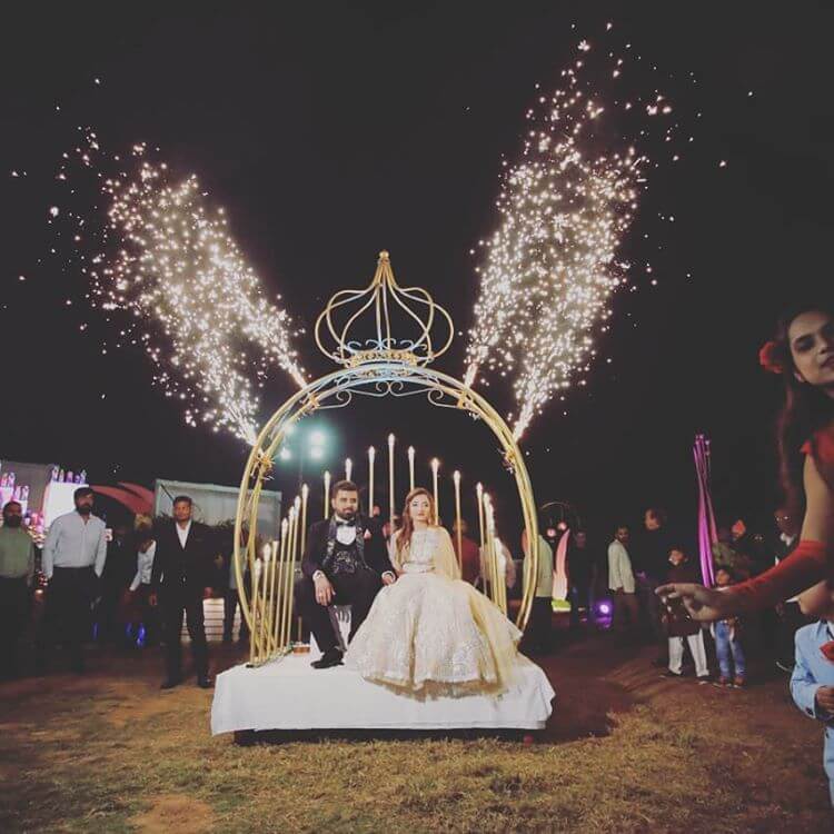 bride groom entry dubai