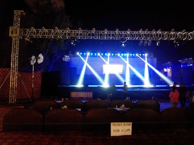 stage and Light setup dubai